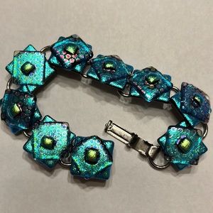 Handmade bracelet from Dallas art gallery